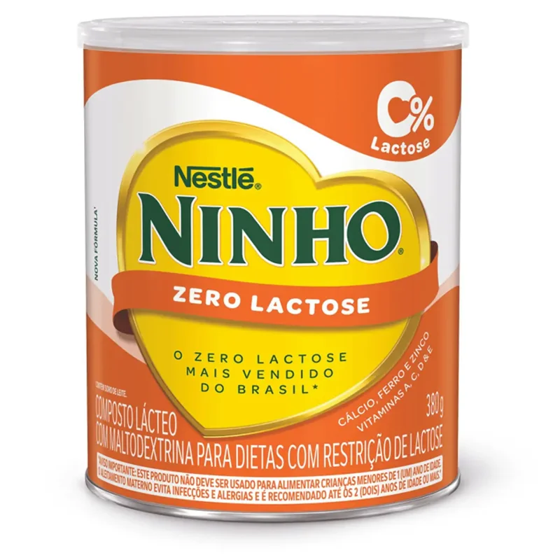 Ninho Zero Lactose 380g