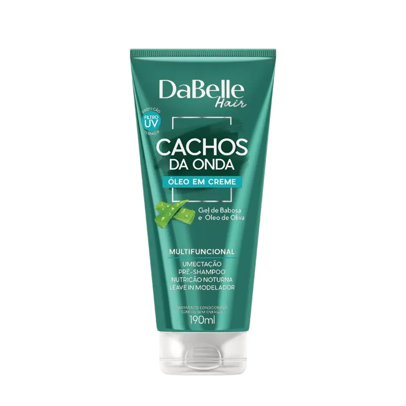 Oleo Capilar Dabelle Cachos Da Onda 190ml