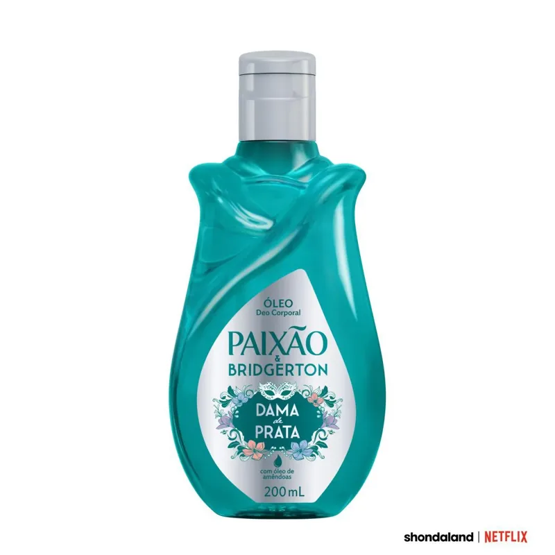 Oleo Corporal Paixao Bridgerton Dama De Prata 200ml