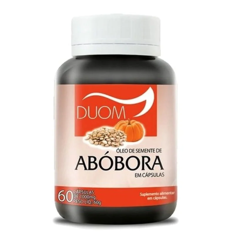 Oleo De Semente De Abobora 60 Capsulas Duom