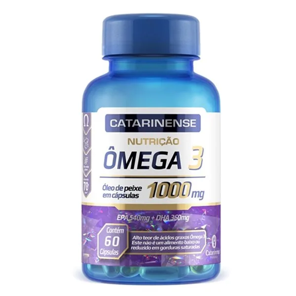 Omega 3 1000mg 60 Capsulas Catarinense