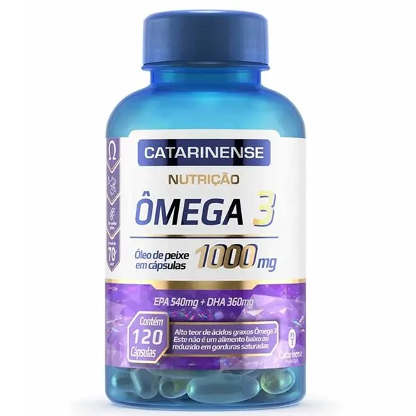 Ômega 3 120 Cápsulas Catarinense