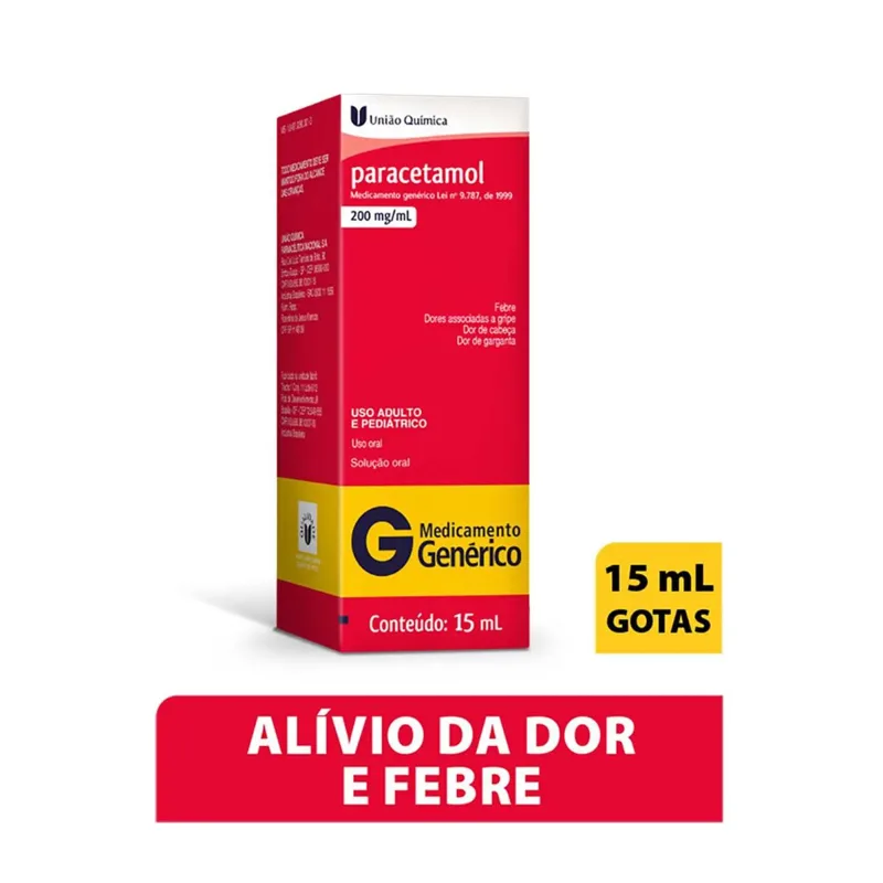 Paracetamol 200mg/Ml Gotas 15ml