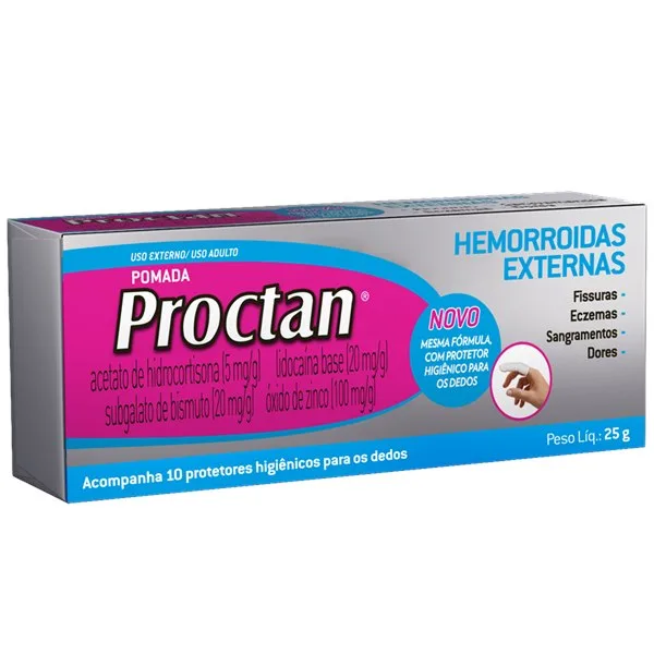 Proctan 25g C/ 10 Luvas