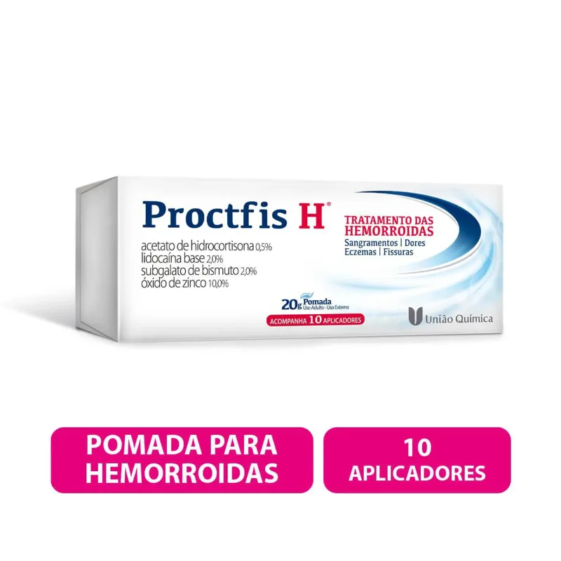 Proctfis H Pomada + Aplicador 20g