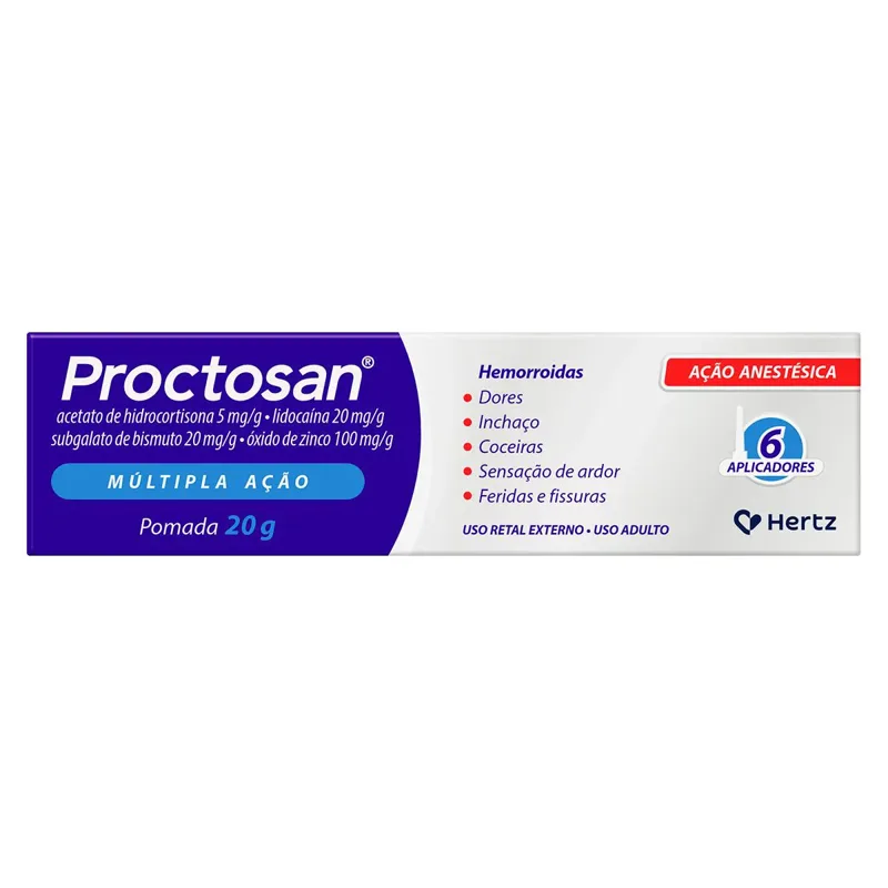 Proctosan 20g + 6 Aplicadores