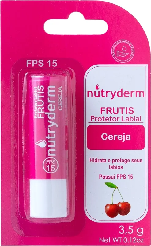 Protetor Labial Nutryderm Fps 15 Cereja