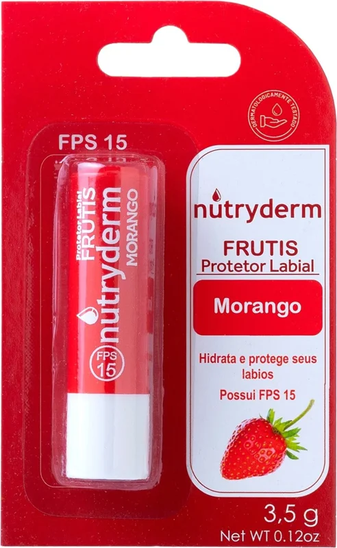Protetor Labial Nutryderm Fps 15 Morango