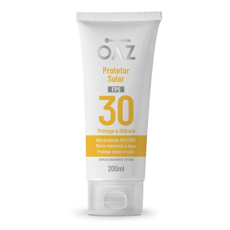 Protetor Solar Corporal Oaz Fps30 200ml