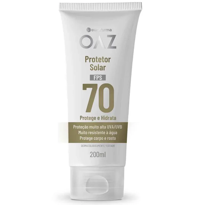 Protetor Solar Corporal Oaz Fps70 200ml