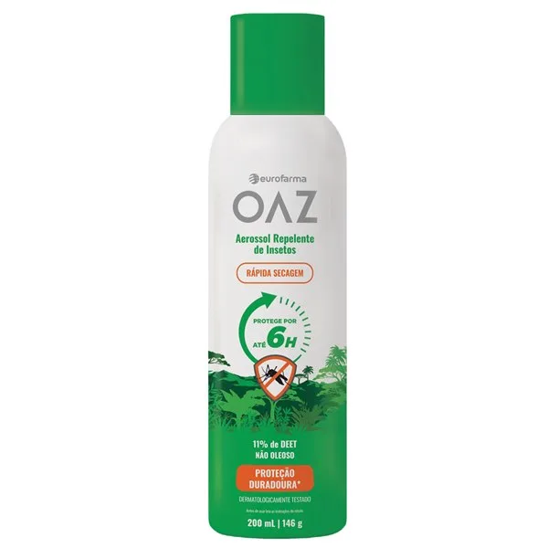 Repelente Oaz Aerosol Protecao Duradoura 200ml