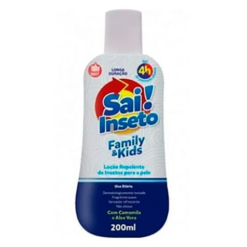Repelente Sai Inseto Family E Kids Loçao 200ml