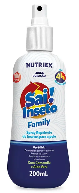 Repelente Sai Inseto Family Spray 200ml