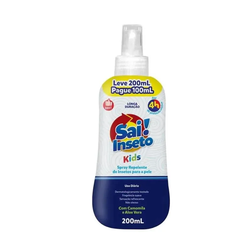 Repelente Sai Inseto Kids Spray 200Mk