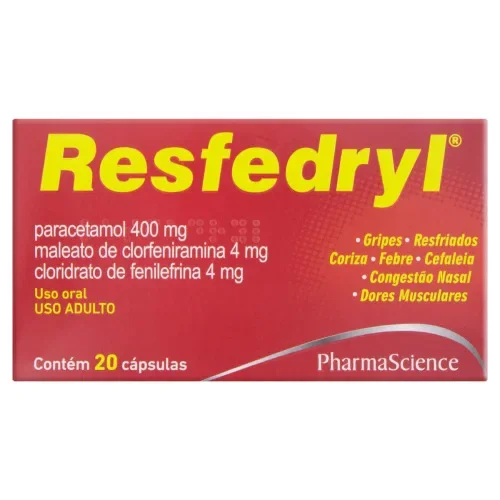 Resfedryl 20 Comprimidos