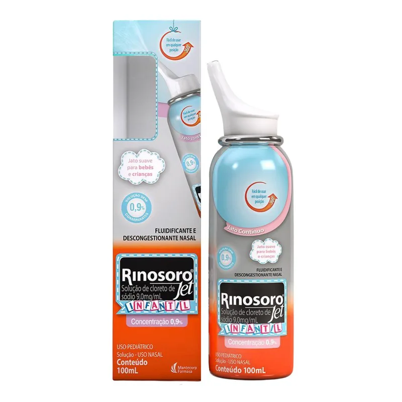 Rinosoro Jet 0,9% Infantil 100ml