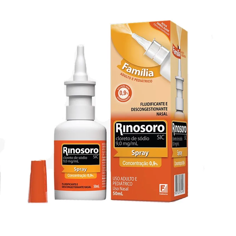 Rinosoro Sic Spray Família 0,9% 50ml