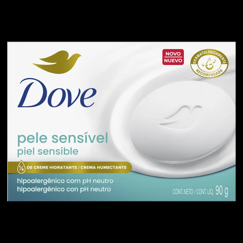 Sabonete Dove Pele Sencível 90g