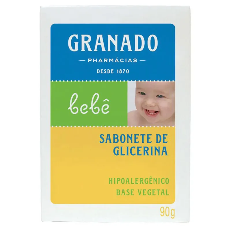 Sabonete Em Barra Infantil Granado Glicerina 90g