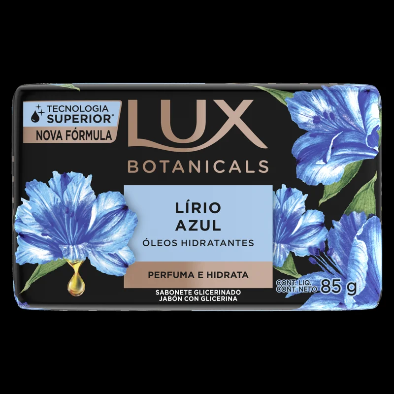 Sabonete Em Barra Lux Lírio Azul 85g