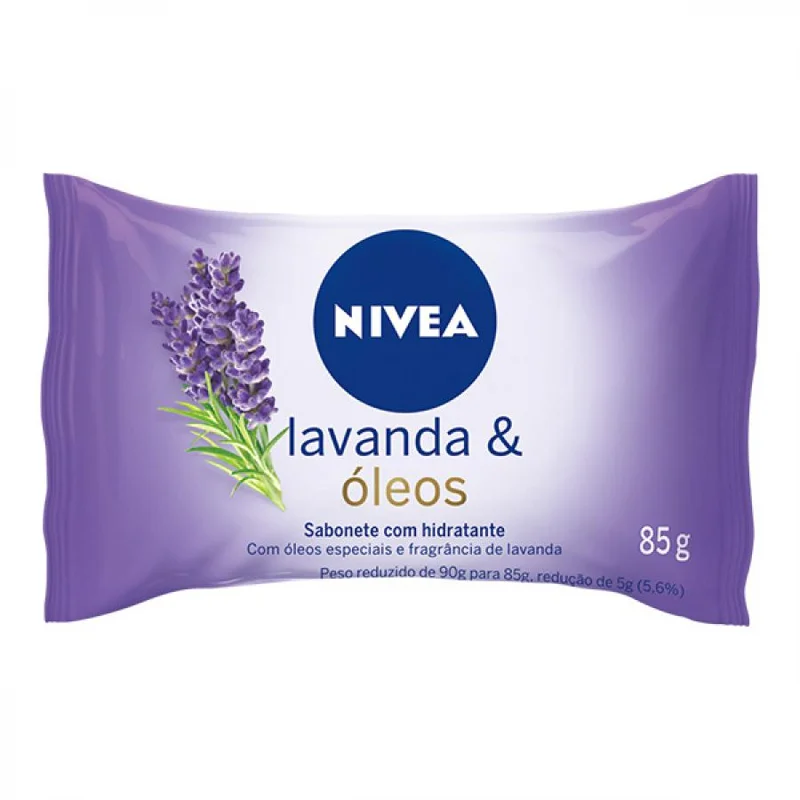 Sabonete Hidratante Nivea Lavanda 85 G