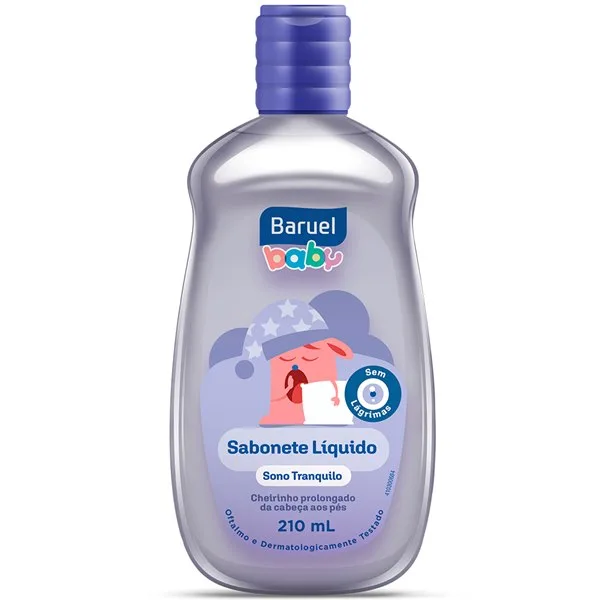 Sabonete Líquido Baruel Baby Sono Tranquilo 210ml