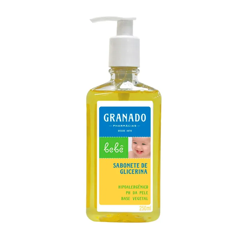 Sabonete Líquido Infantil Granado Glicerina 250ml