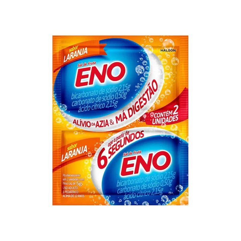 Sal De Fruta Eno Laranja Envelope