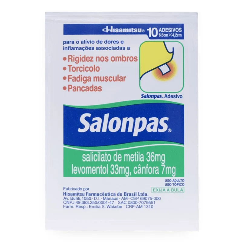 Salonpas 10 Adesivos
