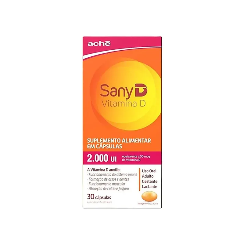 Sany D 2.000 Ui 30 Capsulas