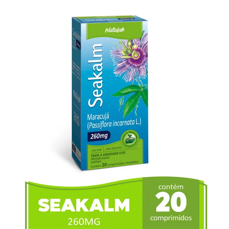 Seakalm 260mg 20 Comprimidos