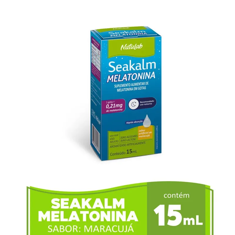 Seakalm Melatonina Sol Gotas 15ml