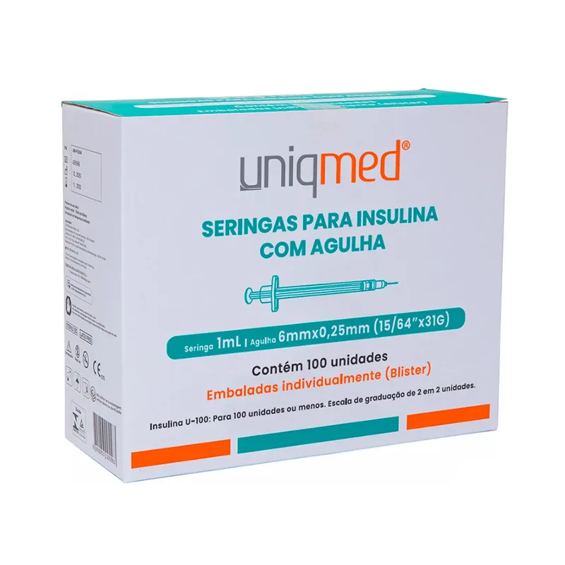 Seringa 1ml 100 U.I