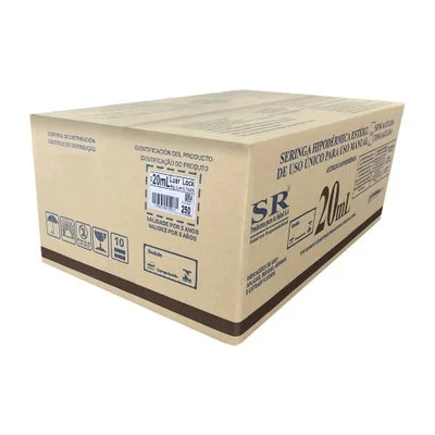 Seringa 20ml Com Agulha