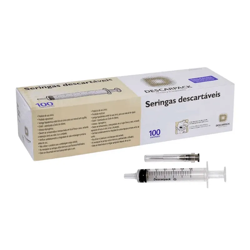 Seringa 3ml Com Agulha