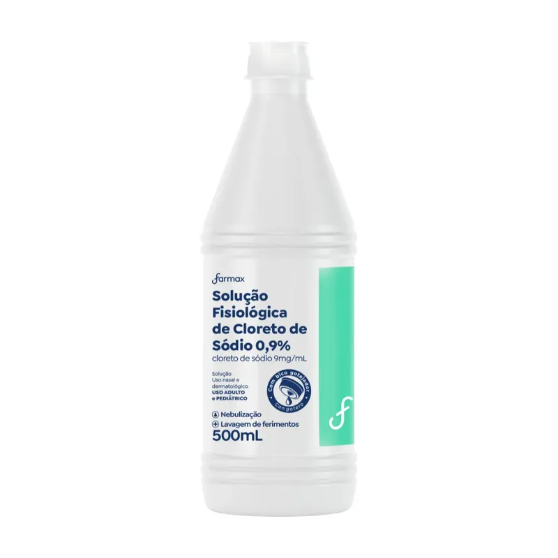 Solução Fisiológica 500ml Farmax