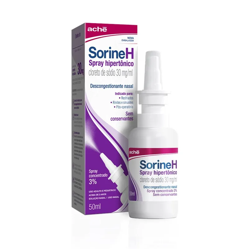 Sorine H 3% Hipertônico 50ml