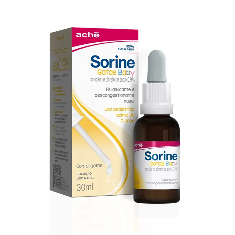 Sorine Infantil 0,9% Gotas 30ml
