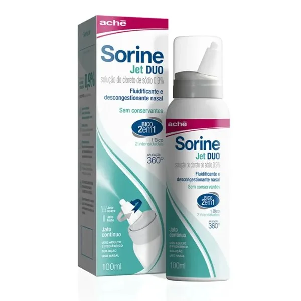 Sorine Jet Duo Jato Continuo 100ml