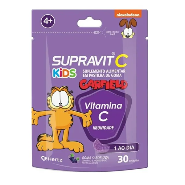 Supravit C Kids Uva 30 Comprimidos