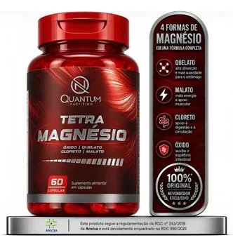 Tetra Magnesio 60 Capsulas Quantum