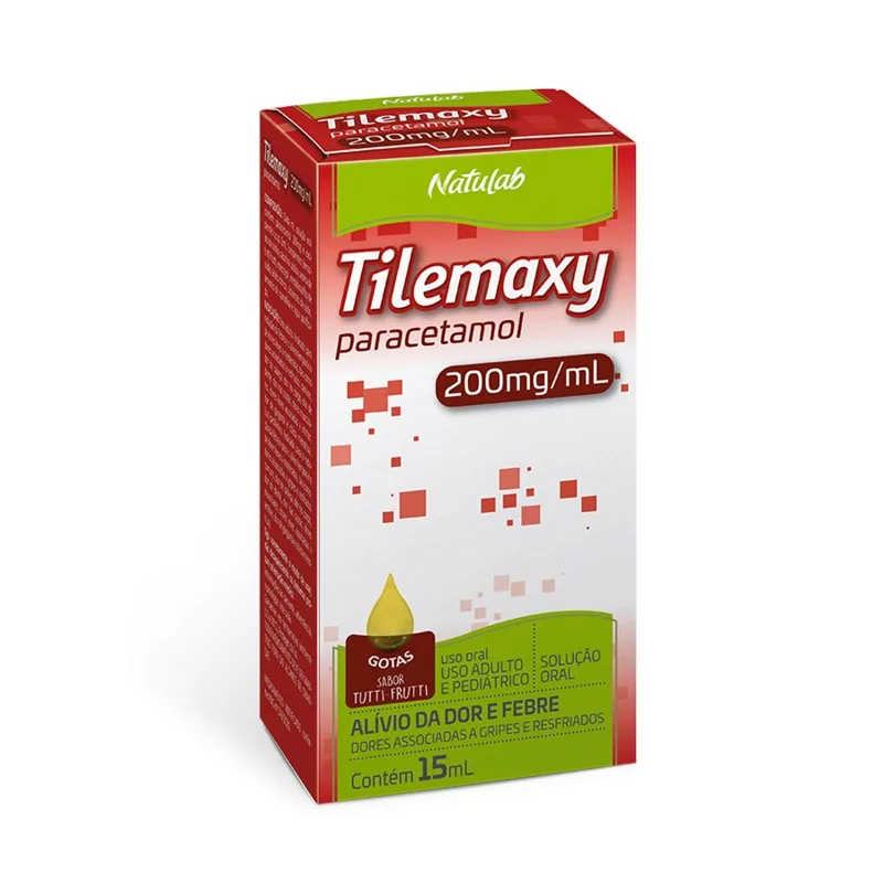 Tilemaxy 200mg 15ml Tutti-Frutti (Paracetamol)