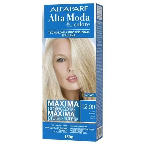 Tintura Alta Moda 12.00 Louro Platina