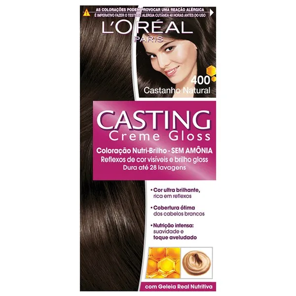Tintura Casting 400 Castanho Natural
