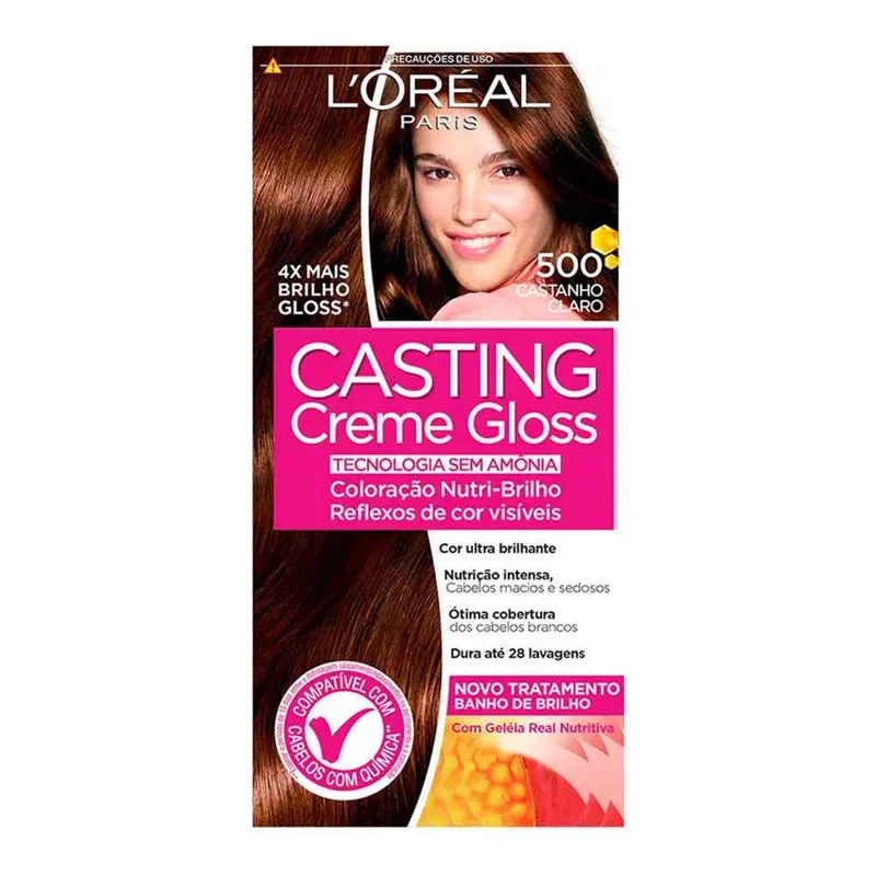 Tintura Casting 500 Castanho Claro