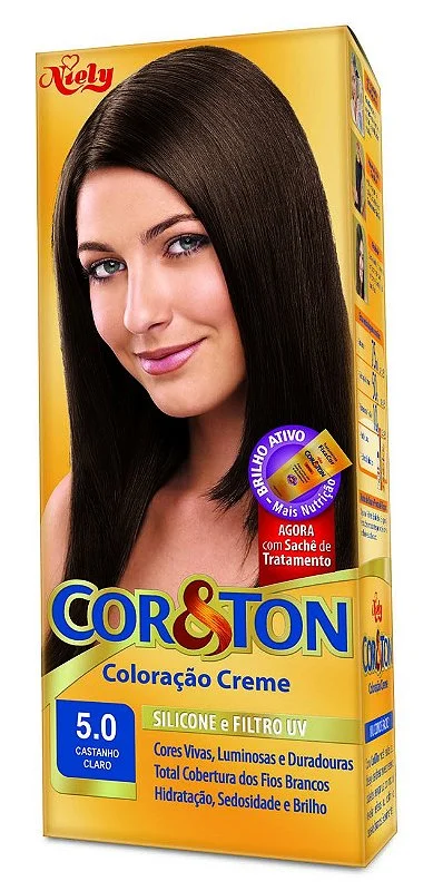 Tintura Cor & Ton 5.0 Castanho Claro