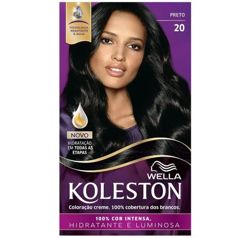 Tintura Koleston 20 Preto