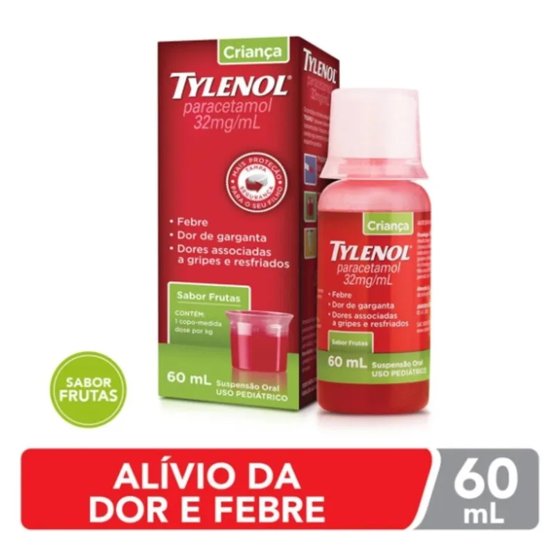 Tylenol Criança 32mg/Ml 60ml