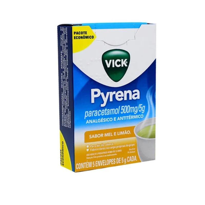 Vick Pyrena Mel E Limao 5 Envelopes