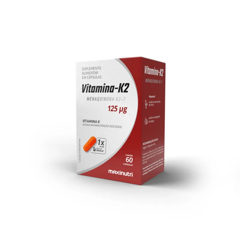 Vitamina K-2 125mg 60 Capsulas